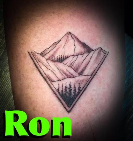 Tattoos - Mountain Scene - 139021