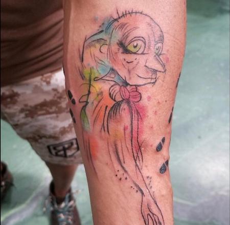 Tattoos - Watercolor Dobby - 139191