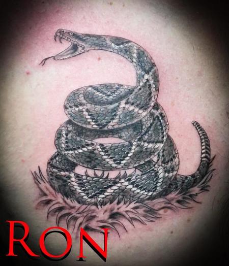 Tattoos - Don't Tread on Me Rattlesnake - 137796