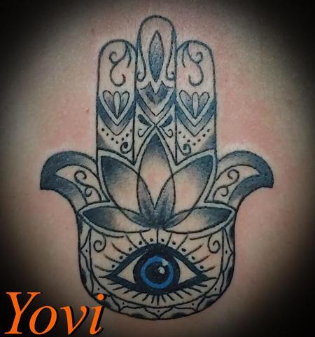 Tattoos - Hamsa Hand - 140291