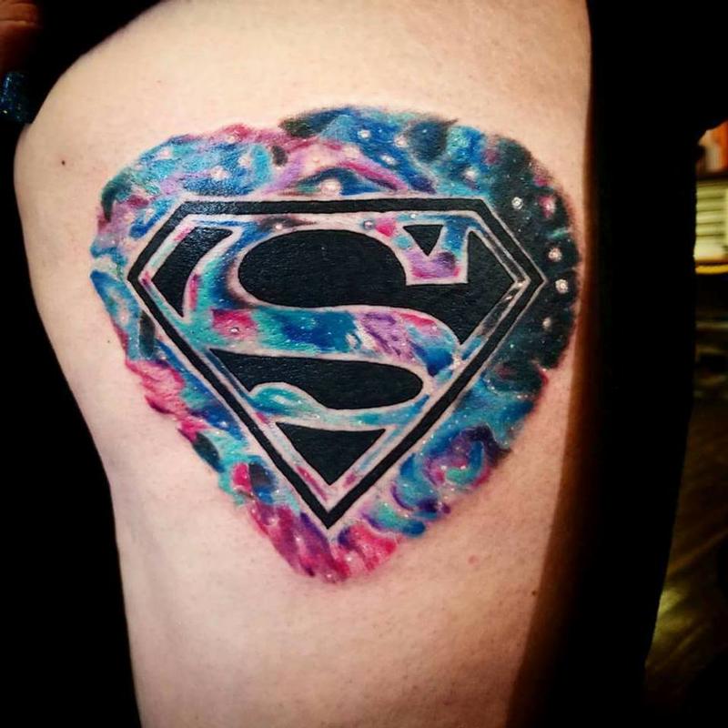 Superman Symbol by Mario by Mario Padilla: TattooNOW