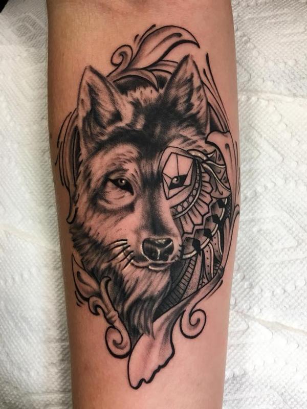 130 Best Wolf Tattoos for Men 2023  Howling Lone Tribal Designs