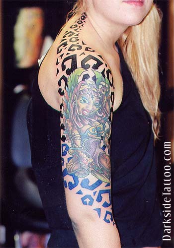 Sean O'Hara - Egyptian Goddess Tattoo