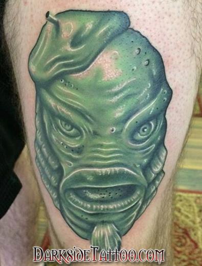 Creature from the Black Lagoon by Nick Trammel: TattooNOW Creature from the Black Lagoon by Nick Trammel: TattooNOW