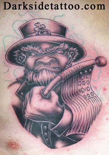 Sean O'Hara - Mad Leprachan Tattoo