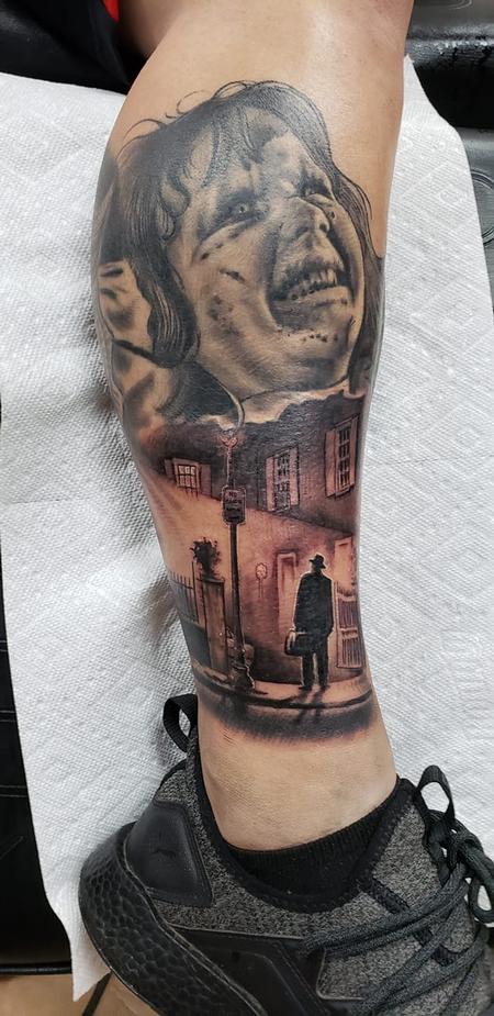 Dave Racci - Horror Leg Sleeve