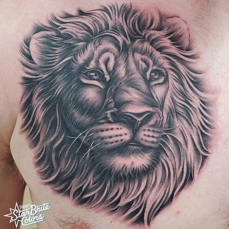 Tattoos - Lion - 142471