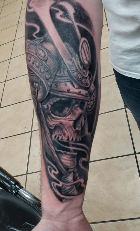 Dave Racci - Samurai Skull