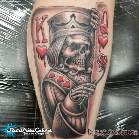 Sean O'Hara - Black and Gray King Tattoo