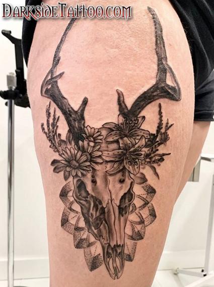 Manny Morell - Deer Skull