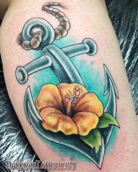 Marissa Falanga - Color Anchor Tattoo