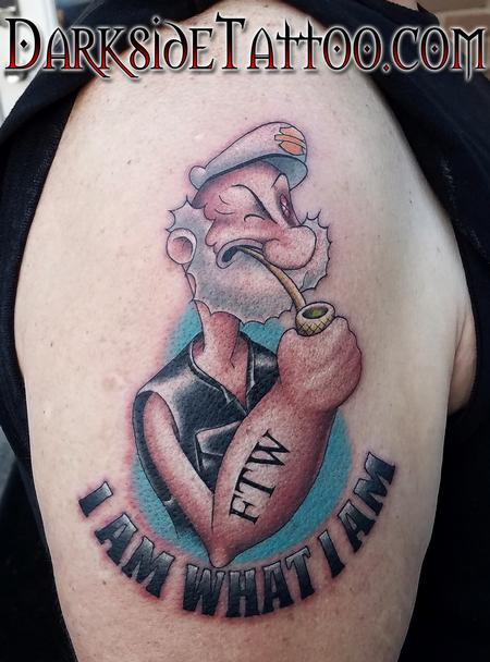 Sean O'Hara - Color Poopdeck Pappy Tattoo