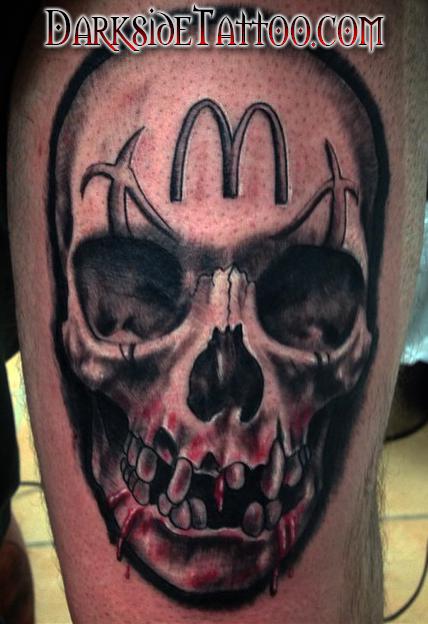 Marissa Falanga - Ronald McDonald Skull