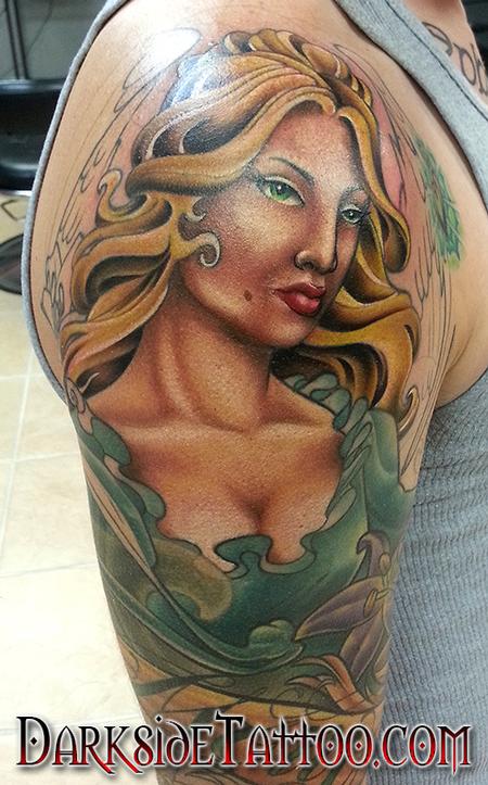 Sean O'Hara - Color Woman Tattoo