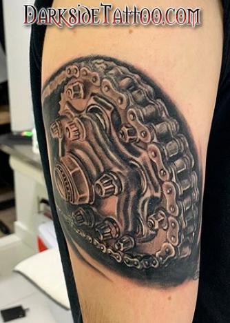 Tattoos - Gear and Chain - 141771