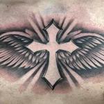 Tattoos - Cross and Wings - 142479