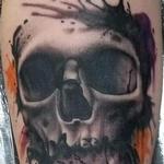 Tattoos - Skull and CLock - 142474