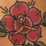 Tattoos - Color Traditional Rose Tattoo - 130041