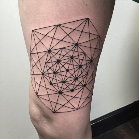 David Mushaney - Geometrical Tattoo