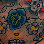 Tattoos - Dia De Los Dead Gatos  - 70830