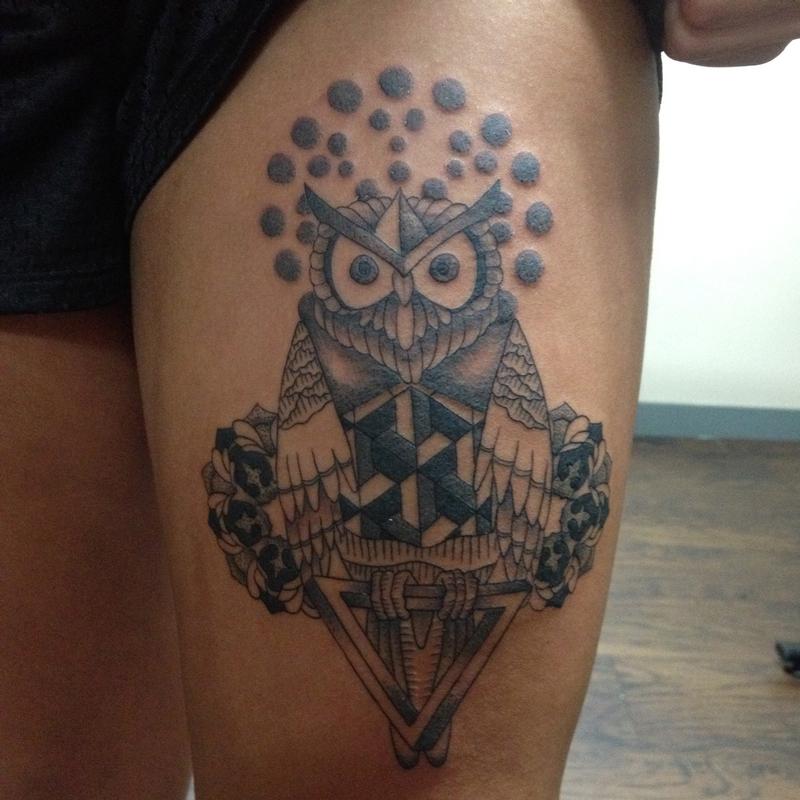 Buy Geometric Owl Svg  Linear Owl Svg  Minimalist Owl Tattoo  Online in  India  Etsy