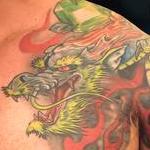 Tattoos - Japanese Dragon Half Sleeve.    - 104664
