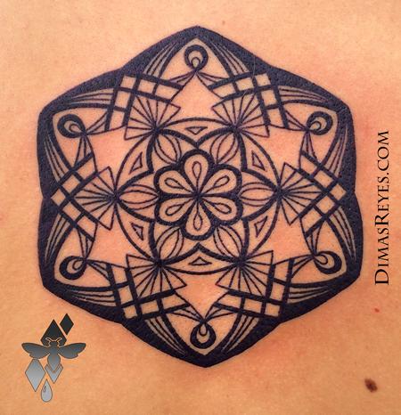 Dimas Reyes - Mandala Tattoo 