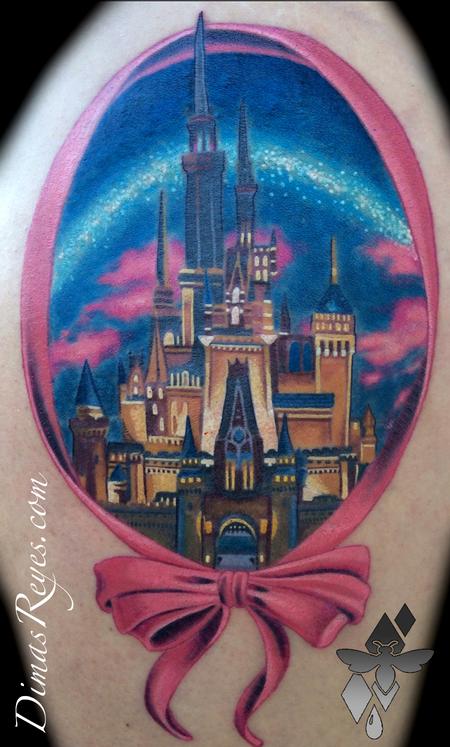 Dimas Reyes - Realistic Color Cinderella Castle