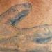 Tattoos - Black and Grey Realistic Hand Portrait Tattoo - 57875