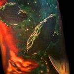 Tattoos - Color Realistic Space Sleeve Tattoo - 100731