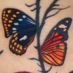Tattoos - Salvador Dali Butterflies Tattoo - 117848