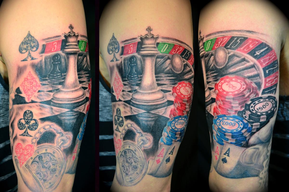 The Best GamblingThemed Tattoos To Date  Expat Bets