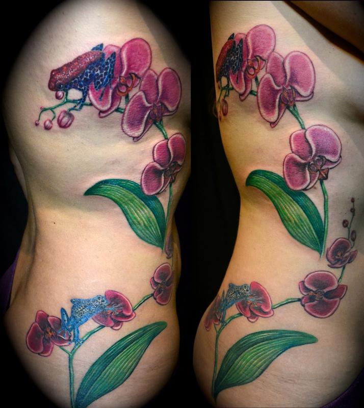 85 Amazing Orchid Tattoos Designs with Meanings Ideas and Celebrities   Body Art Guru