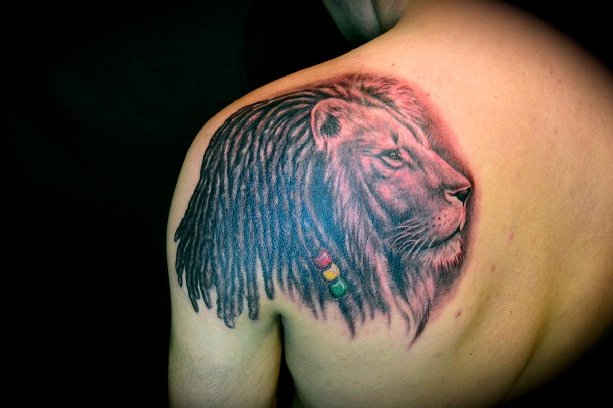 Common Dreads tattoo Complete with color  rEnterShikari