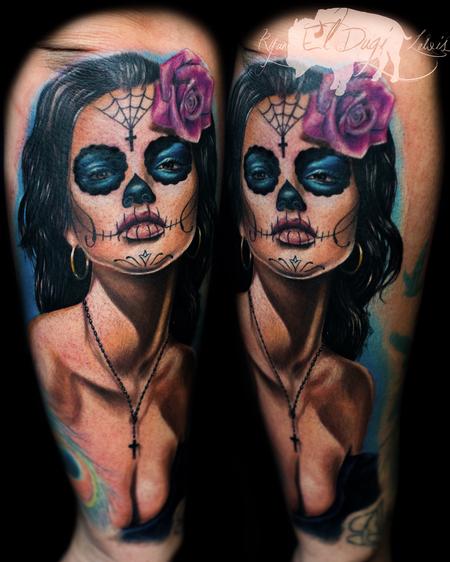 Ryan El Dugi Lewis - Day of the Dead girl 