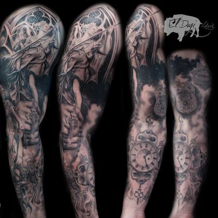 Ryan El Dugi Lewis - Religious sleeve