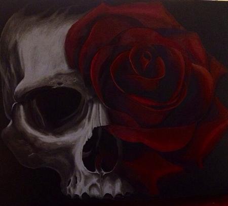 Ryan El Dugi Lewis - Skull Rose 