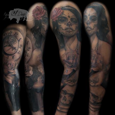 Ryan El Dugi Lewis - Dia De Los Muertos Sleeve 