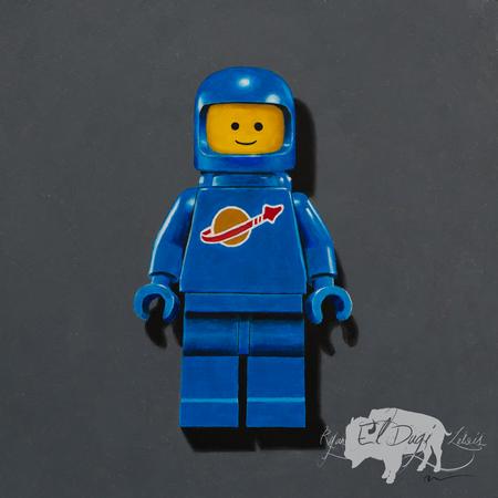 Ryan El Dugi Lewis - Blue Lego Spaceman