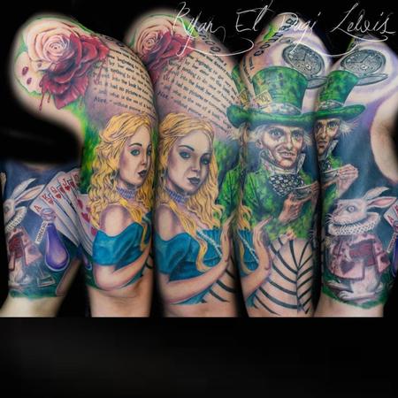 Ryan El Dugi Lewis - Alice in Wonderland Sleeve