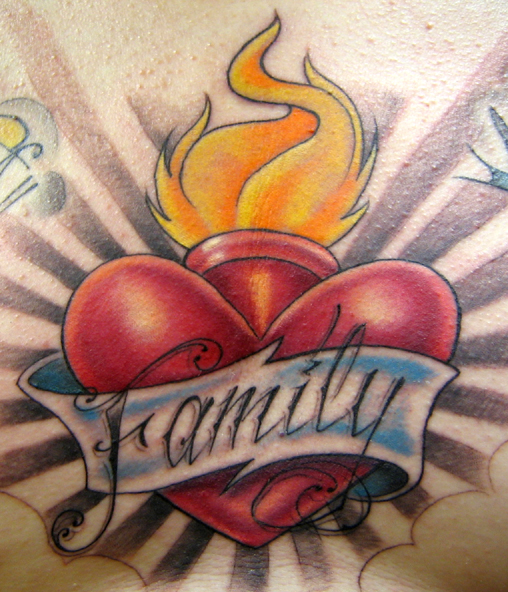 Family  tattoo family heart infinity  Family tattoos Family heart  tattoos Small symbol tattoos