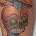 Tattoos - Skull, and Dagger - 25686