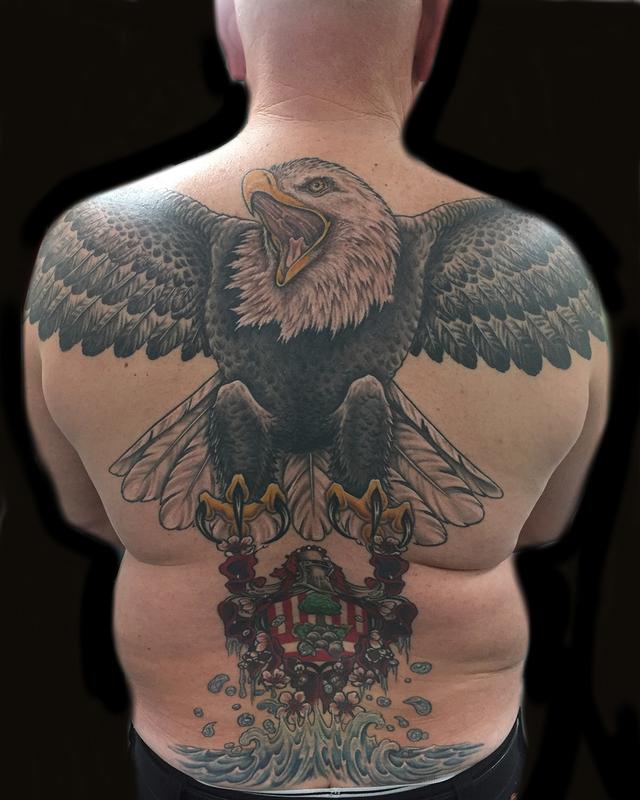 Eagle tattoo hires stock photography and images  Alamy