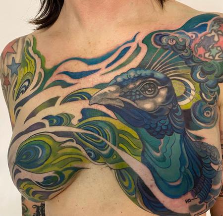 Tattoos - peacock tattoo - 144884