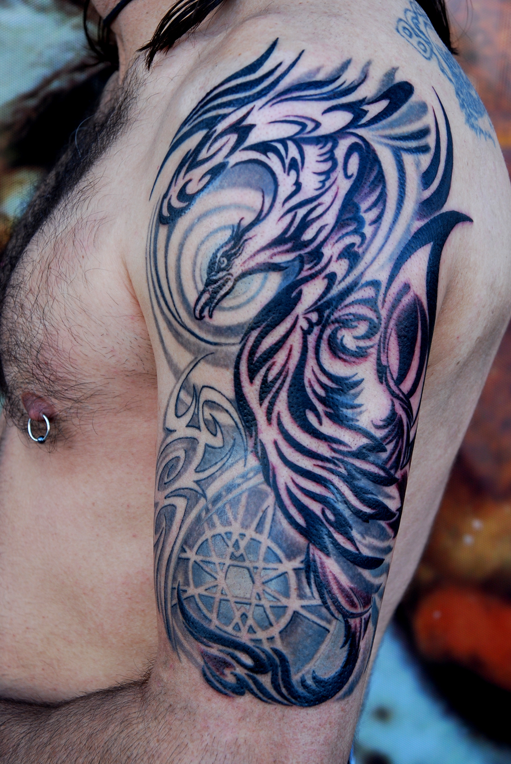 Phoenix in flight ! by LITOS: TattooNOW Phoenix in flight ! by LITOS: TattooNOW
