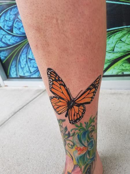 Tattoos - Monarch Butterfly - 129265