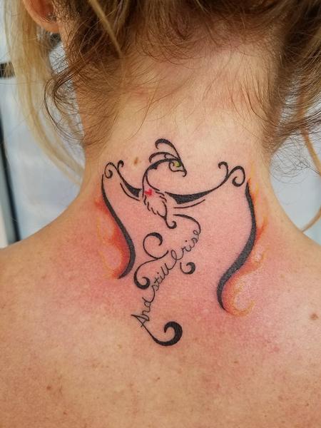 Stefanee Schofield - And Still I Rise Phoenix Tattoo