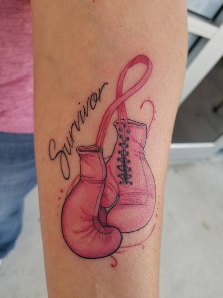 Tattoos - Survivor Boxing Gloves - 131982