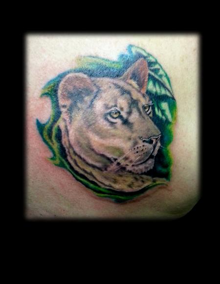 Tattoos - Lioness - 104682