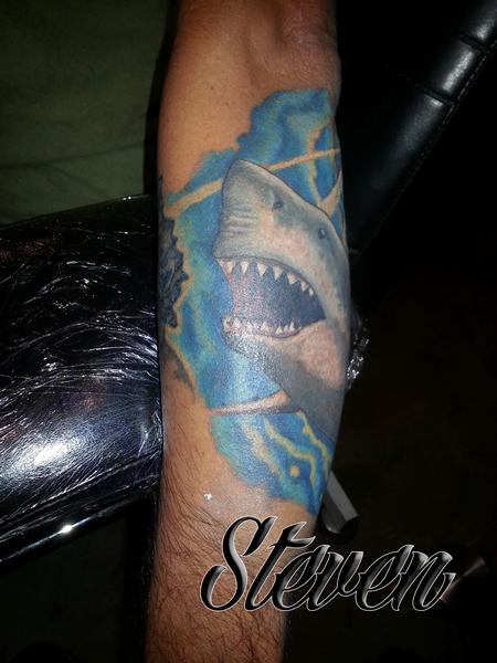 Steve Cornicelli - Shark attack